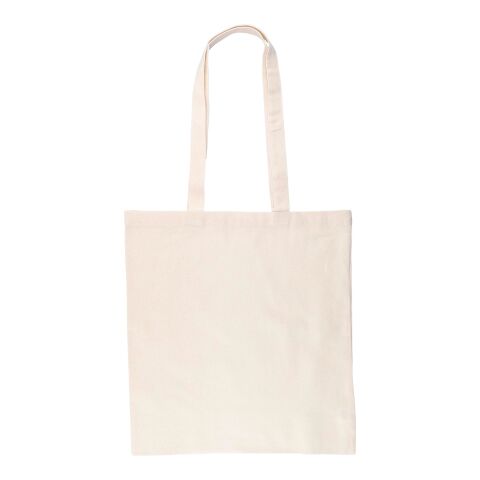 Sac shopping en coton Oeko-Tex 140 g/m2 Leonard beige | sans marquage | non disponible | non disponible
