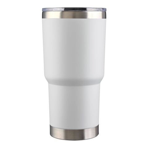 Mug isotherme en acier inoxydable recyclé Arnold blanc | sans marquage | non disponible | non disponible