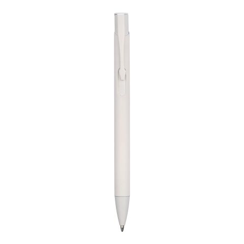 Stylo bille en aluminium recyclé Gladys blanc | sans marquage | non disponible | non disponible