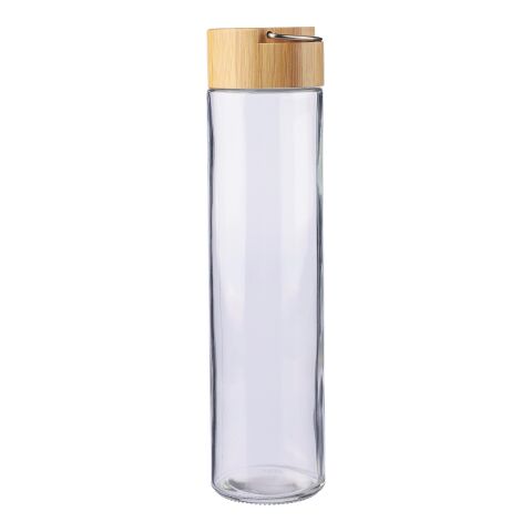 Gourde en verre de 500 ml avec dragonne Clarence marron
