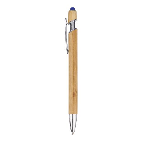 Stylo bille en bambou et plastique Deanna bleu roi | sans marquage | non disponible | non disponible