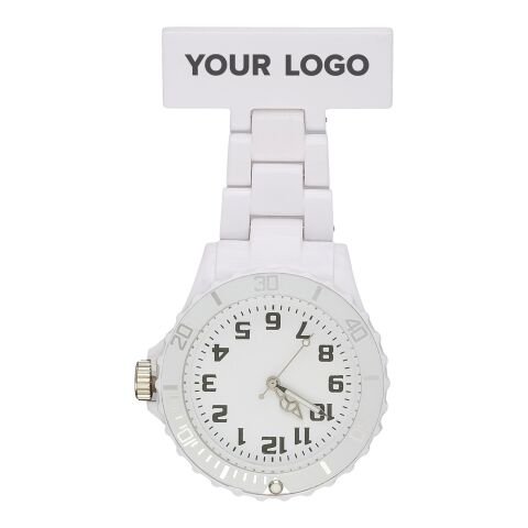 Montre d&#039;infirmière blanc | sans marquage | non disponible | non disponible