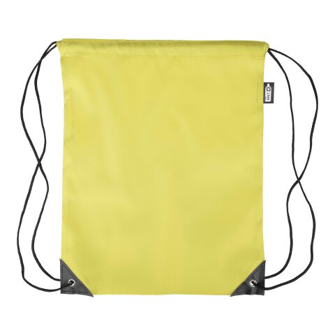 Sac à dos en polyester rPET 210D Calix jaune | sans marquage | non disponible | non disponible
