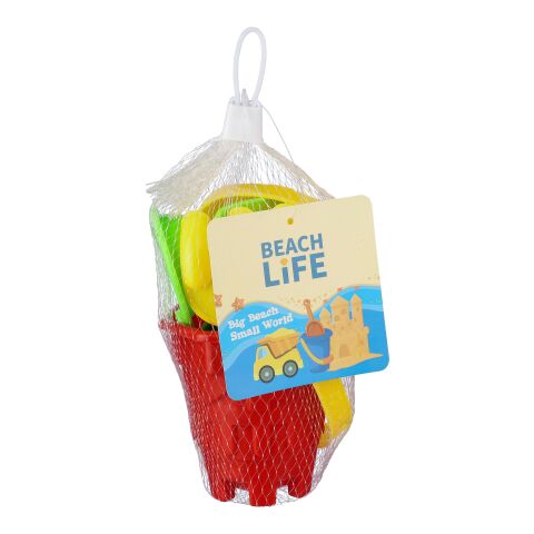 Seau de plage aux couleurs vives. multicolore | sans marquage | non disponible | non disponible