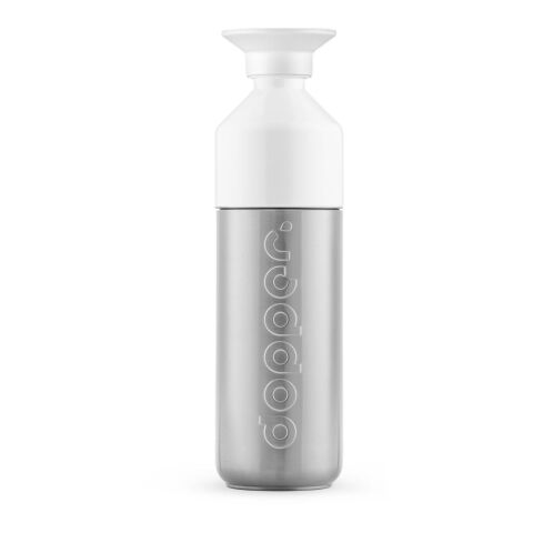 Dopper Silver Insulated (580 ml) argent/blanc | sans marquage