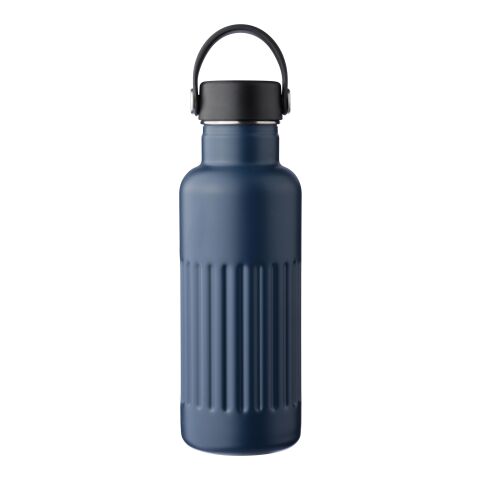 Botella termo de acero inox. reciclado (500 ml) Lior bleu | sans marquage | non disponible | non disponible