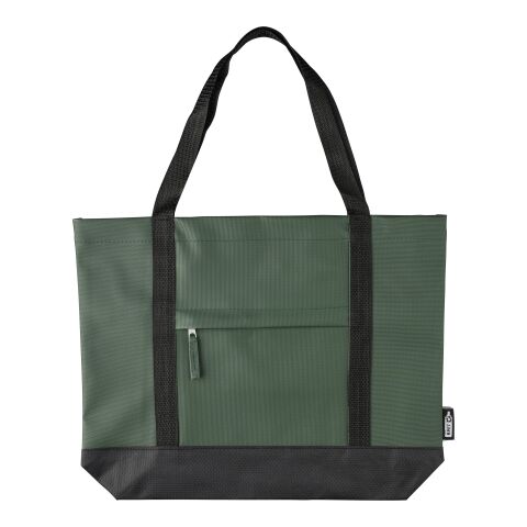 Bolsa de tela de poliéster rPET (600D) Lumi vert | sans marquage | non disponible | non disponible