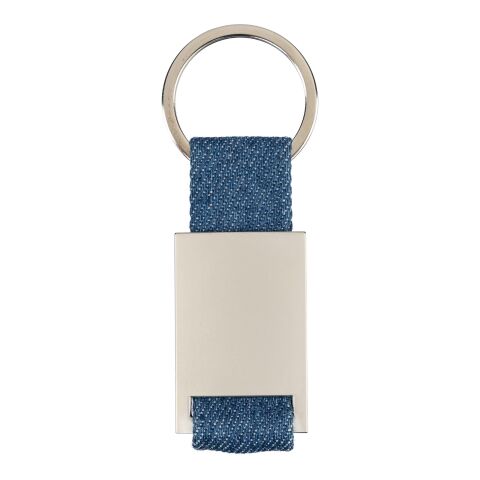 Llavero de tela vaquera Ori bleu | sans marquage | non disponible | non disponible
