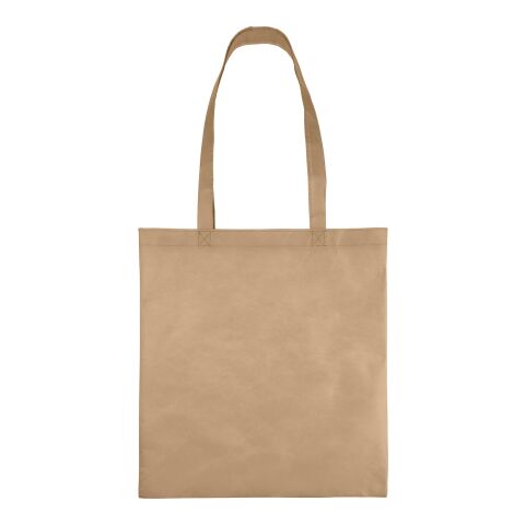 Bolsa con asas de tela no tejida (80 g/m2) Taye beige | sans marquage | non disponible | non disponible