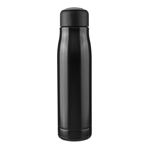 Botella termo de acero inoxidable reciclado (500 ml) Solene noir | sans marquage | non disponible | non disponible