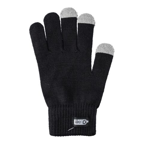 Guantes táctiles de rPET Nira noir | sans marquage | non disponible | non disponible