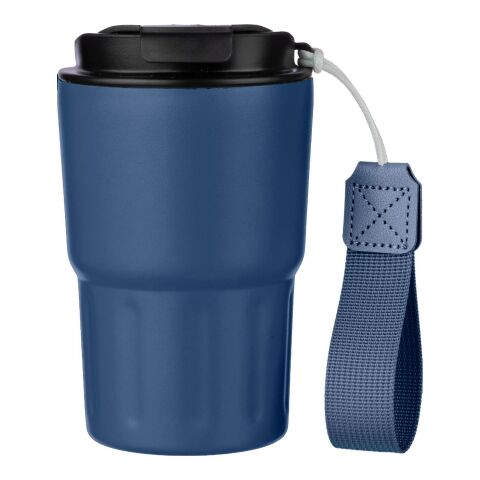 Mug isotherme en inox Louisa bleu | sans marquage | non disponible | non disponible
