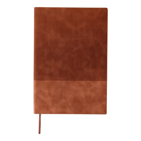 Carnet A5 en PU recyclé Elian marron | sans marquage | non disponible | non disponible