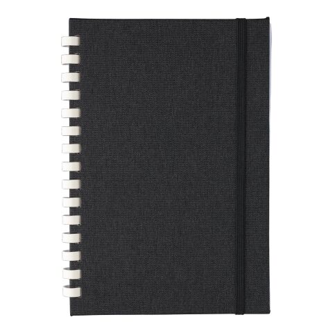 Carnet A6 en rPET Ilias noir | sans marquage | non disponible | non disponible