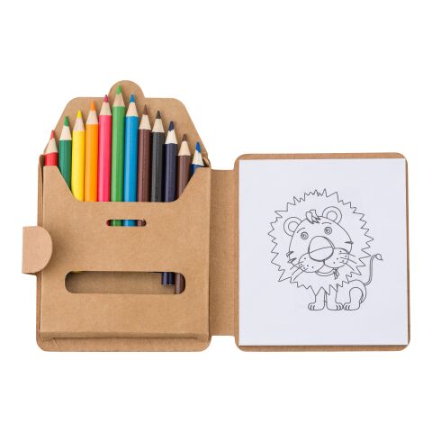 Set à dessin de 12 crayons Marlon