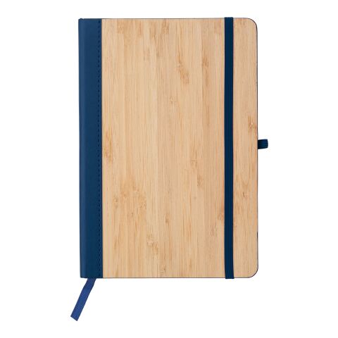 Carnet A5 en bambou et PU Dorita bleu | sans marquage | non disponible | non disponible