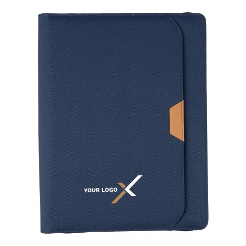 Conférencier A4 zippé en rPET Jasmin noir | sans marquage | non disponible | non disponible