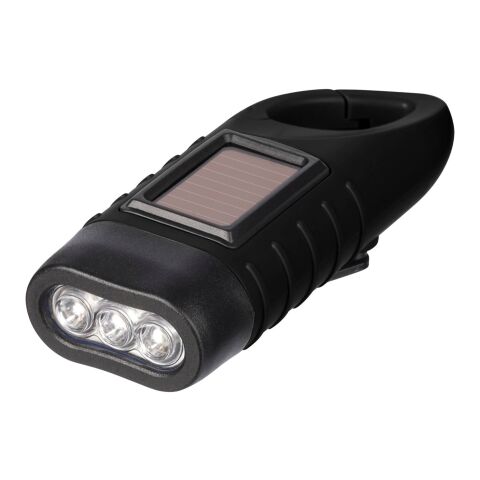 Lampe torche solaire Kano | Recyclée noir