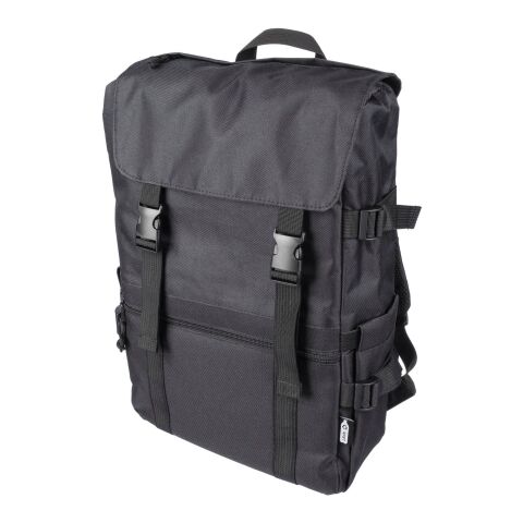 Sac à dos Vayo | Recyclé | Ordinateur portable 15" | 11 l noir