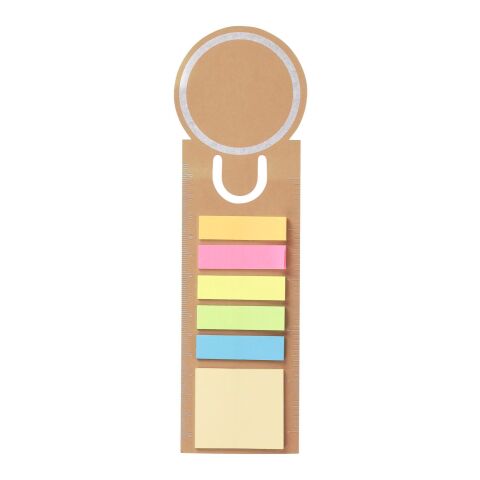 Marque-page Clay | Carton recyclé marron