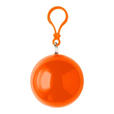 Etui boule contenant un poncho,