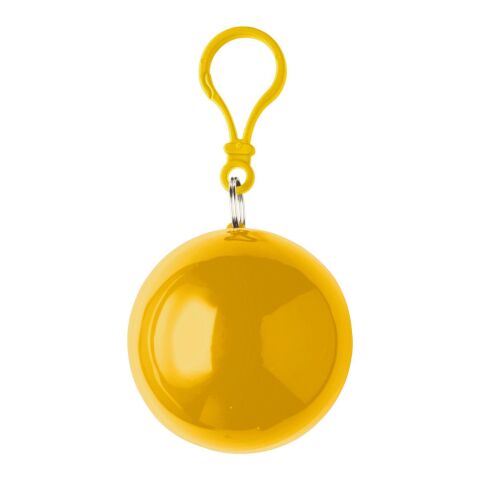 Etui boule contenant un poncho,