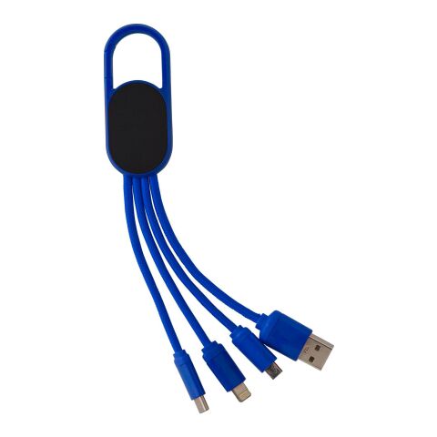 Petit câble de charge bleu