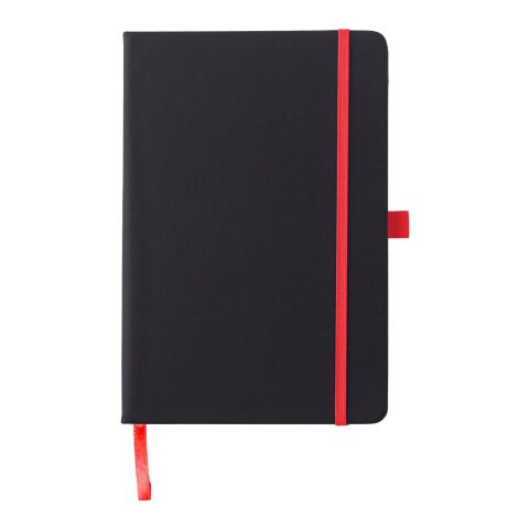 Carnet A5 en PU Charlene rouge