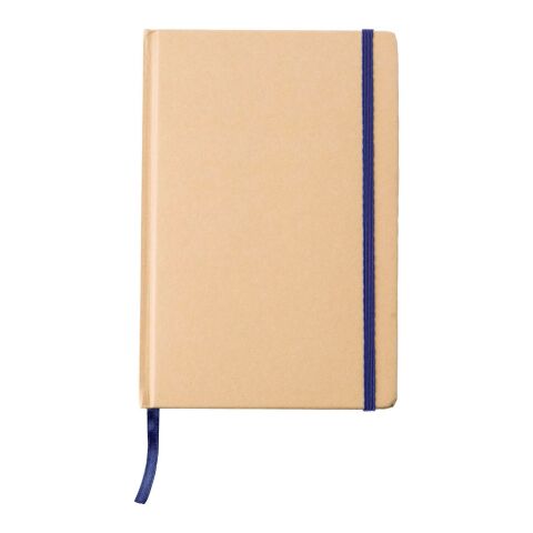 Carnet A5 en carton recyclé Gianni bleu