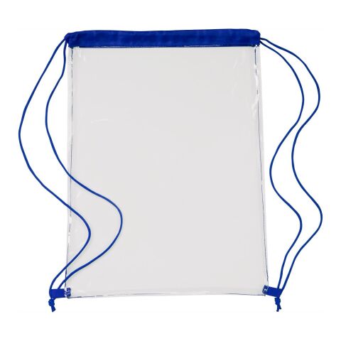 Sac à dos transparent bleu cobalt