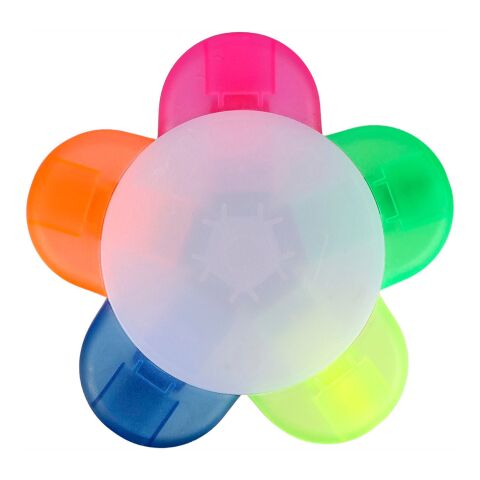 Surligneur en plastique multicolore