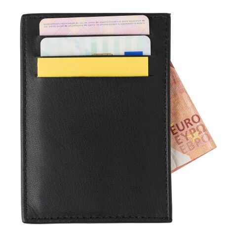 Porte-carte de crédit RFID en croûte de cuir.