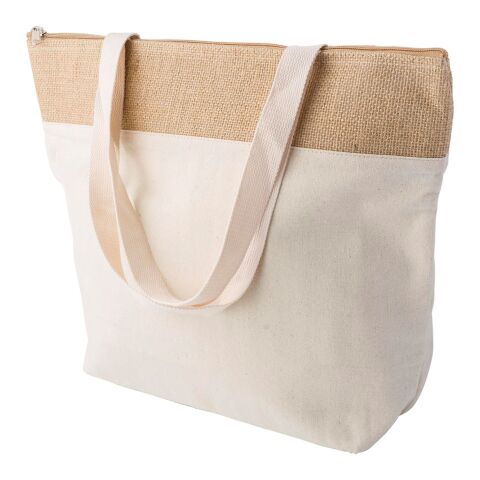 Sac isotherme en jute de coton Randy beige
