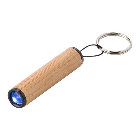 Mini torche en bambou avec porte-clés Ilse