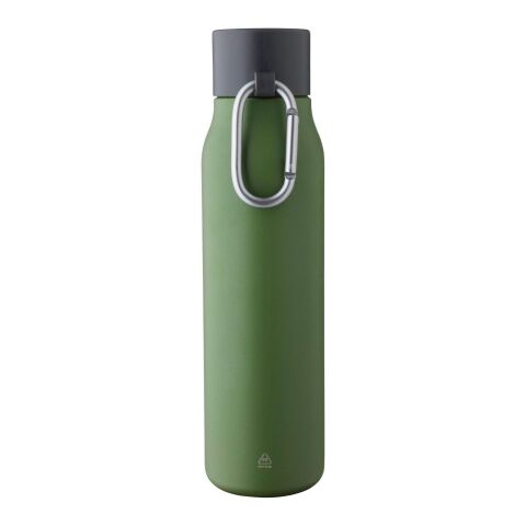 Gourde de 600 ml en acier inoxydable recyclé Cassian vert