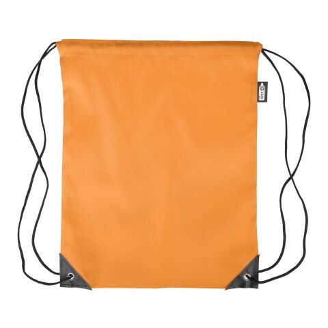 Sac à dos en polyester rPET 210D Calix orange