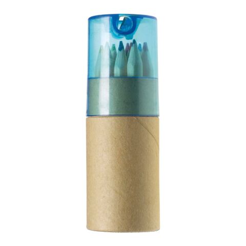 Tube cartonné de 12 crayons