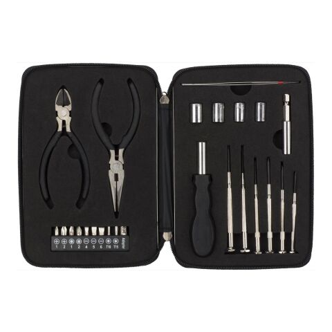 Boîte à outils de 26 pièces argent