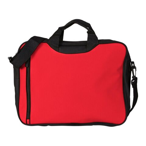 Sacoche congrès en polyester rouge