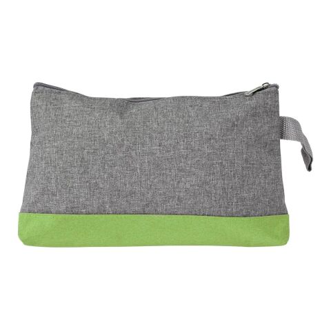 Trousse de toilette en polycanevas vert lime
