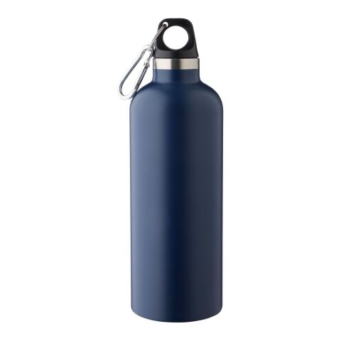 Gourde double paroi de 500 ml en acier inoxydable recyclé Lysandra bleu