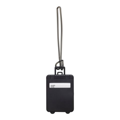 Porte-étiquette de valise noir | sans marquage | non disponible | non disponible