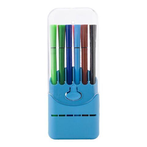 Set de 12 feutres à eau bleu clair | sans marquage | non disponible | non disponible