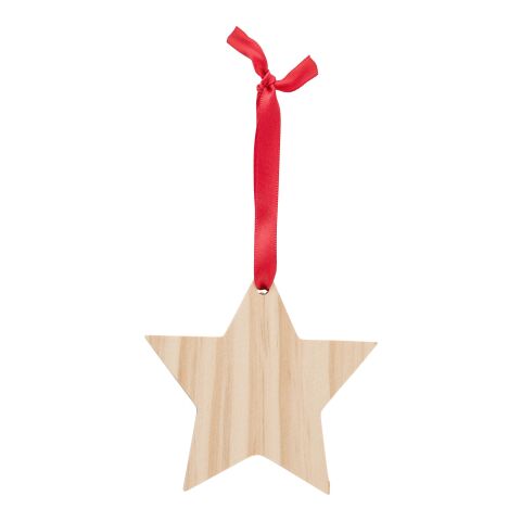 Décoration de Noël en bois Étoile