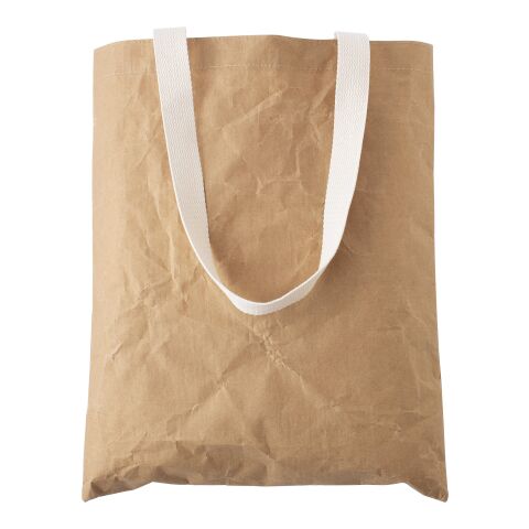 Sac en papier laminé 80g/m² marron | sans marquage | non disponible | non disponible