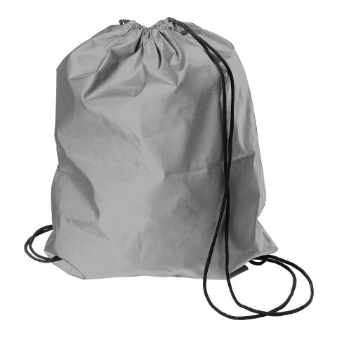 Sac à dos réfléchissant en fibre synthétique 190D. gris | sans marquage | non disponible | non disponible