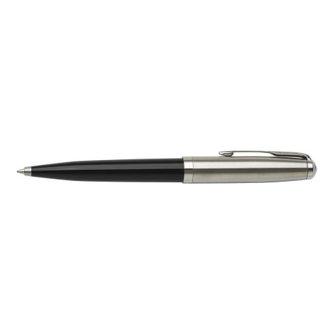 Stylo bille Parker 51 en acier inoxydable noir | sans marquage | non disponible | non disponible