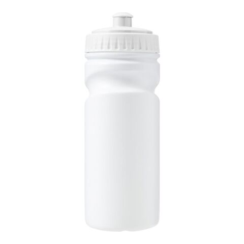 Gourde de sport en plastique recyclable - 500 ml blanc | sans marquage | non disponible | non disponible