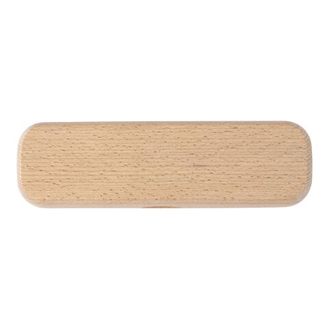 Parure de stylo bille et roller marron | sans marquage | non disponible | non disponible
