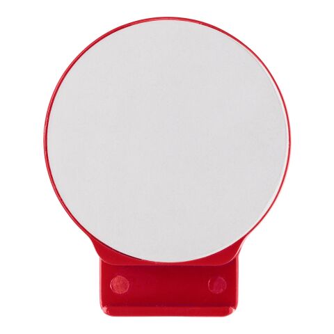 Support magnétique en ABS livré avec un stylo bille rouge | sans marquage | non disponible | non disponible